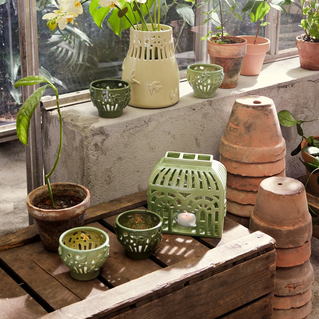 Świecznik Orangery 16 cm, Spring leaf Kähler