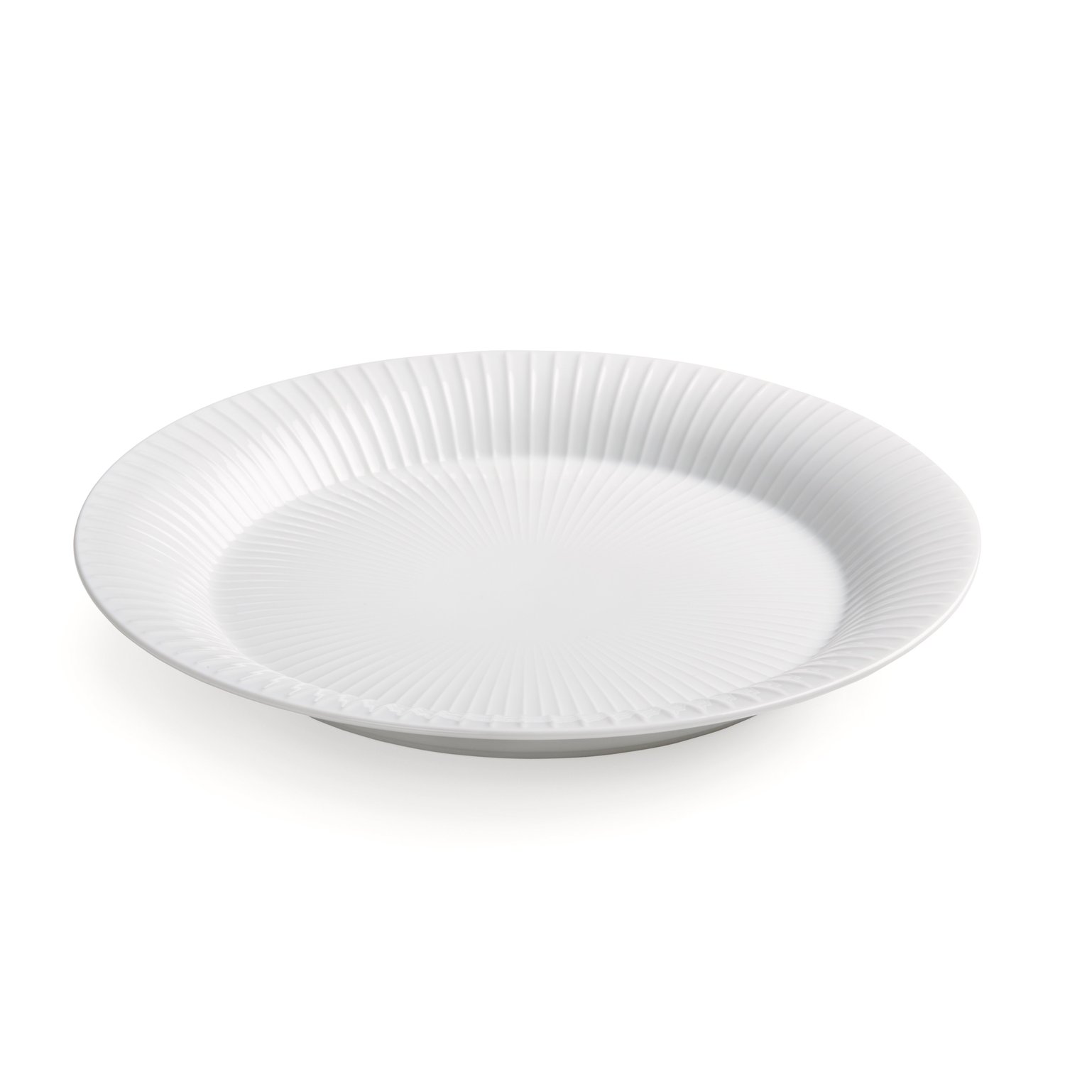 Kähler Talerz Hammershøi - Biały Ø 22 cm | Skandynawski Design | Talerze obiadowe | Biały