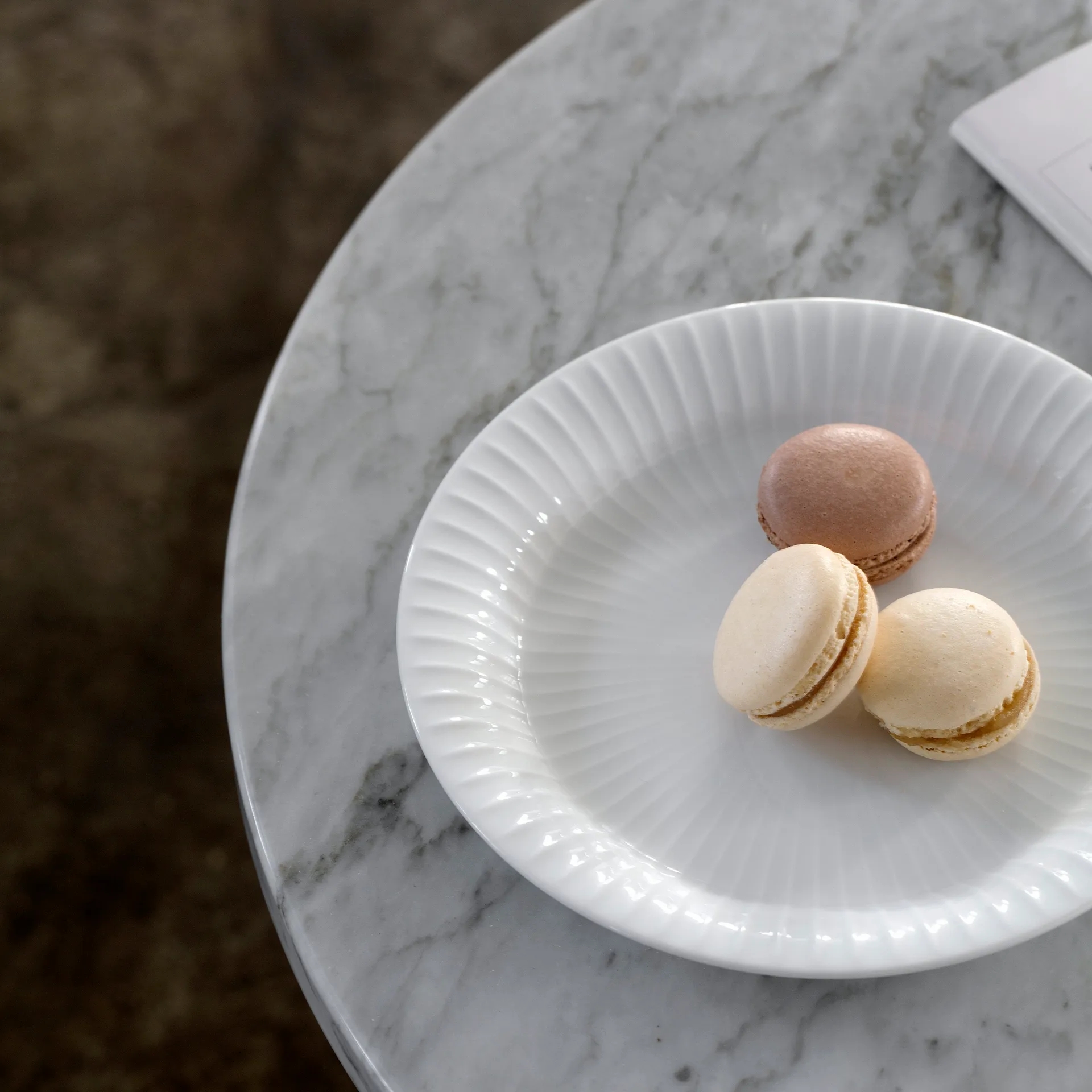 Talerz Hammershøi - Biały, Ø 22 cm Kähler