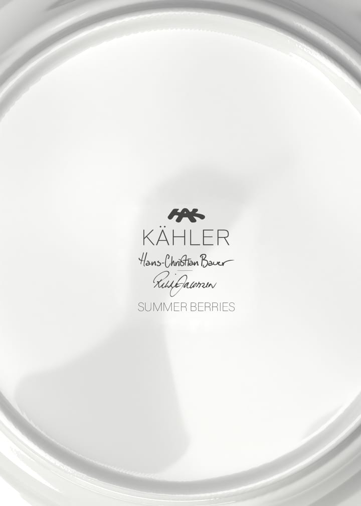 Talerz Hammershøi Summer Ø22 cm, Forget me not Kähler
