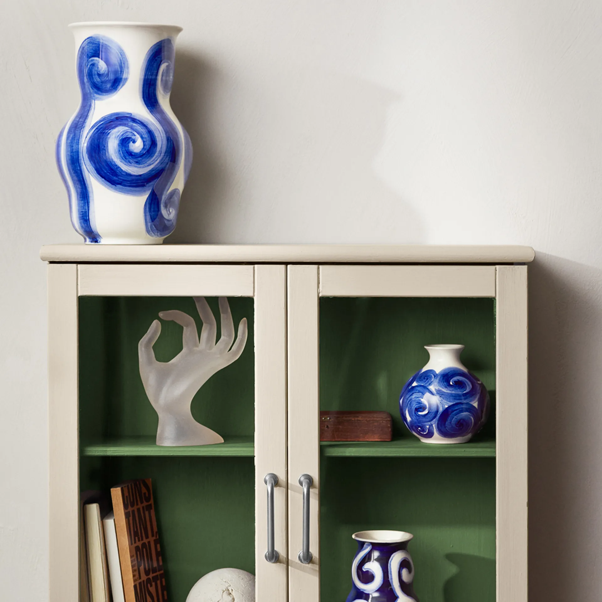 Twełnae wazon 10,5 cm, Niebieski Kähler