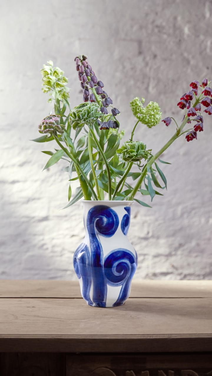 Twełnae wazon 22,5 cm - Niebieski - Kähler