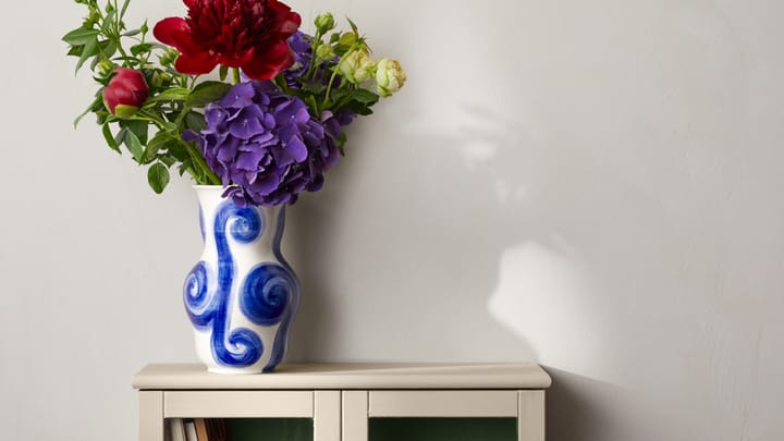 Twełnae wazon 22,5 cm - Niebieski - Kähler