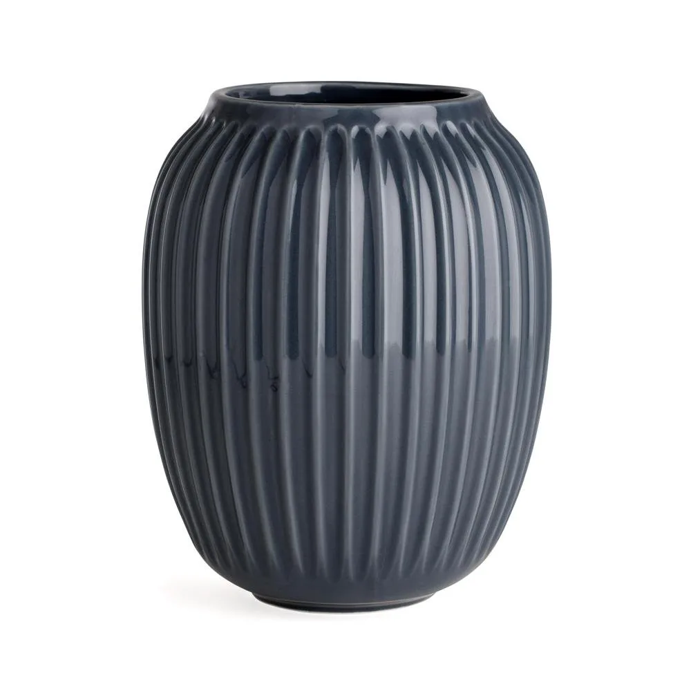 Wazon Hammershøi, Antracytowy, średni 21 cm Kähler