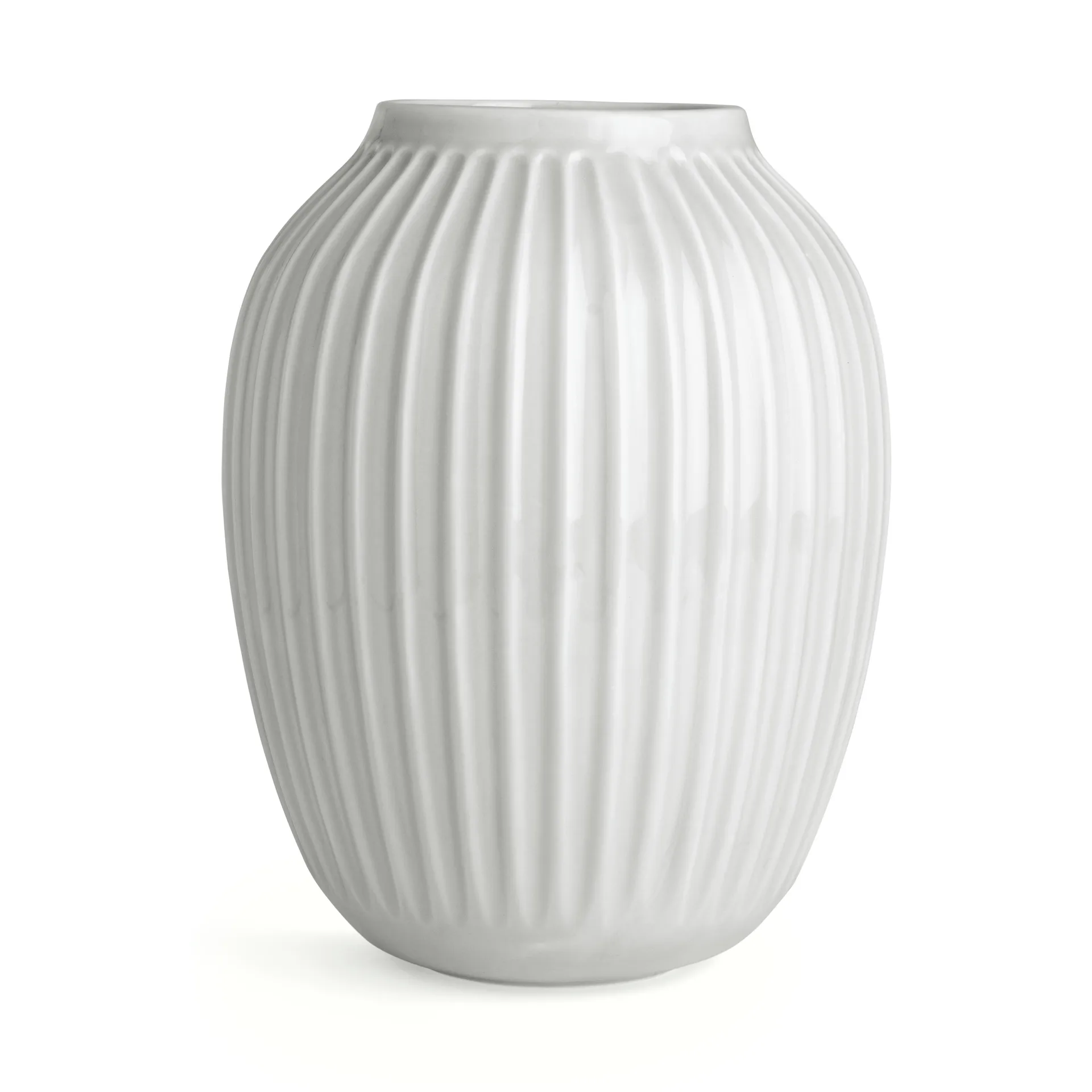 Wazon Hammershøi, Biały, duży 25,5 cm Kähler