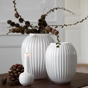 Wazon Hammershøi - Biały, duży 25,5 cm - Kähler
