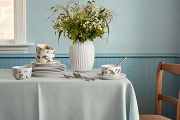 Wazon Hammershøi - Biały, średni 21 cm - Kähler