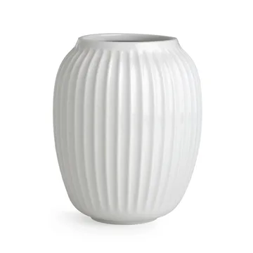 Wazon Hammershøi - Biały, średni 21 cm - Kähler