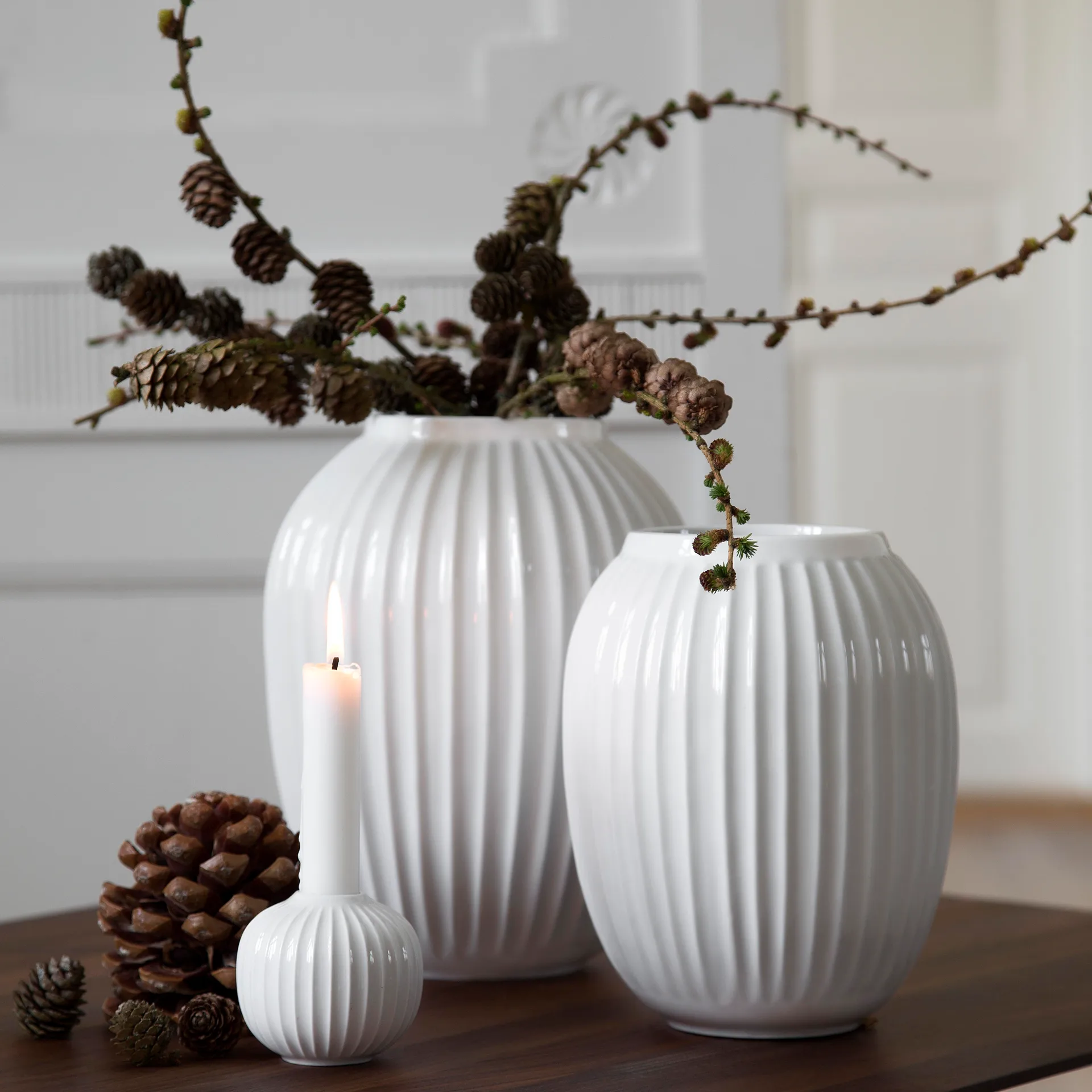 Wazon Hammershøi duży, biały Kähler