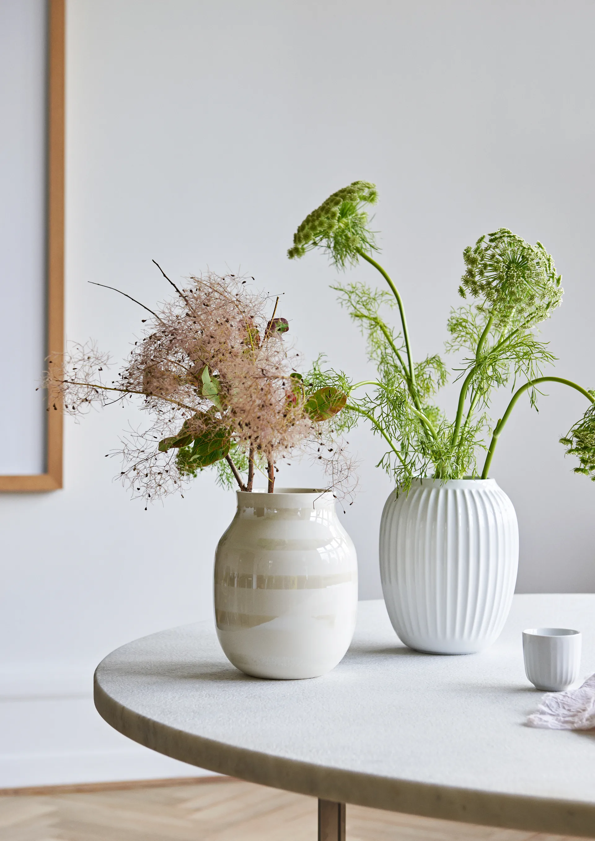 Wazon Hammershøi - średni, Biały Kähler