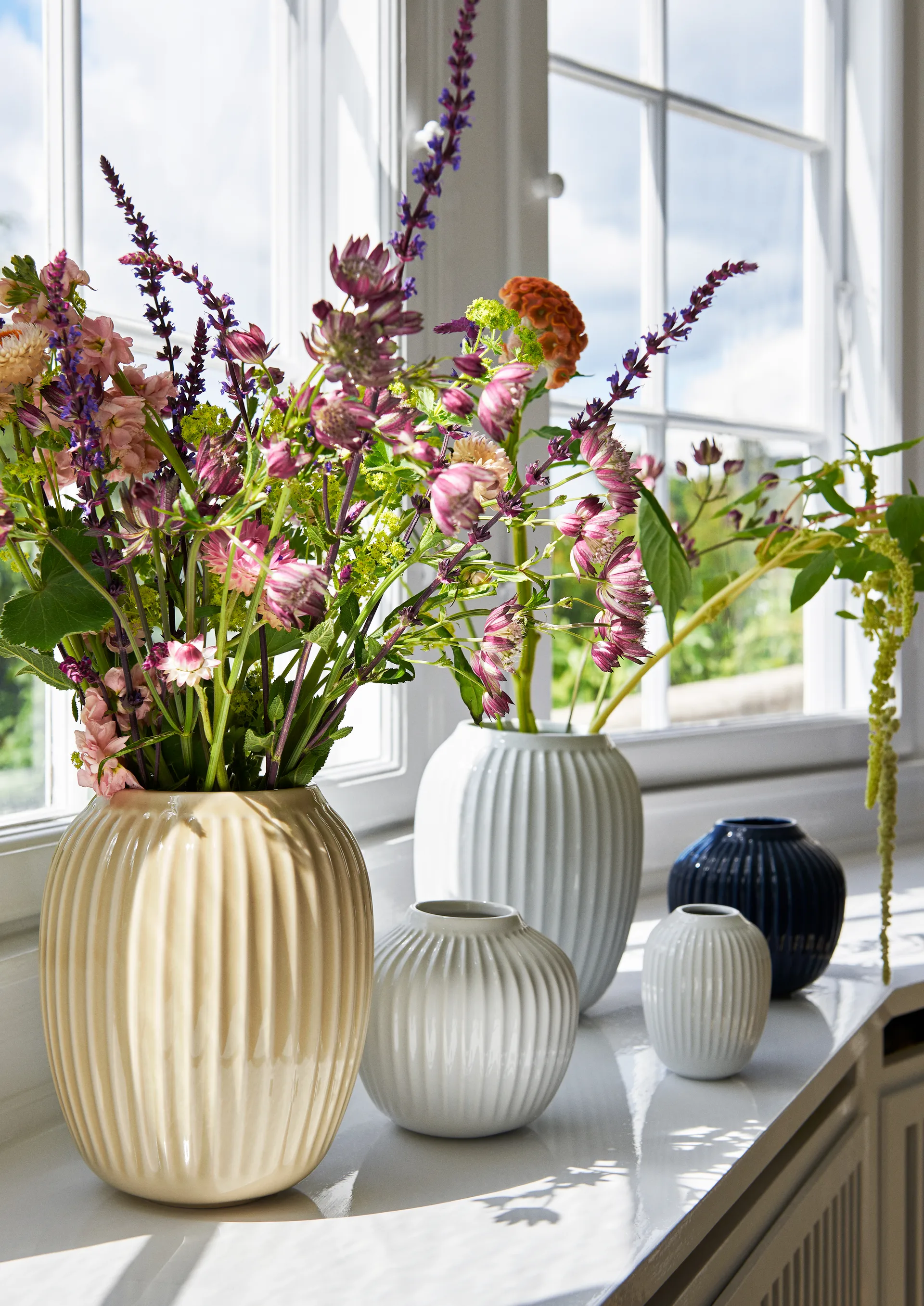 Wazon Hammershøi - średni, Biały Kähler