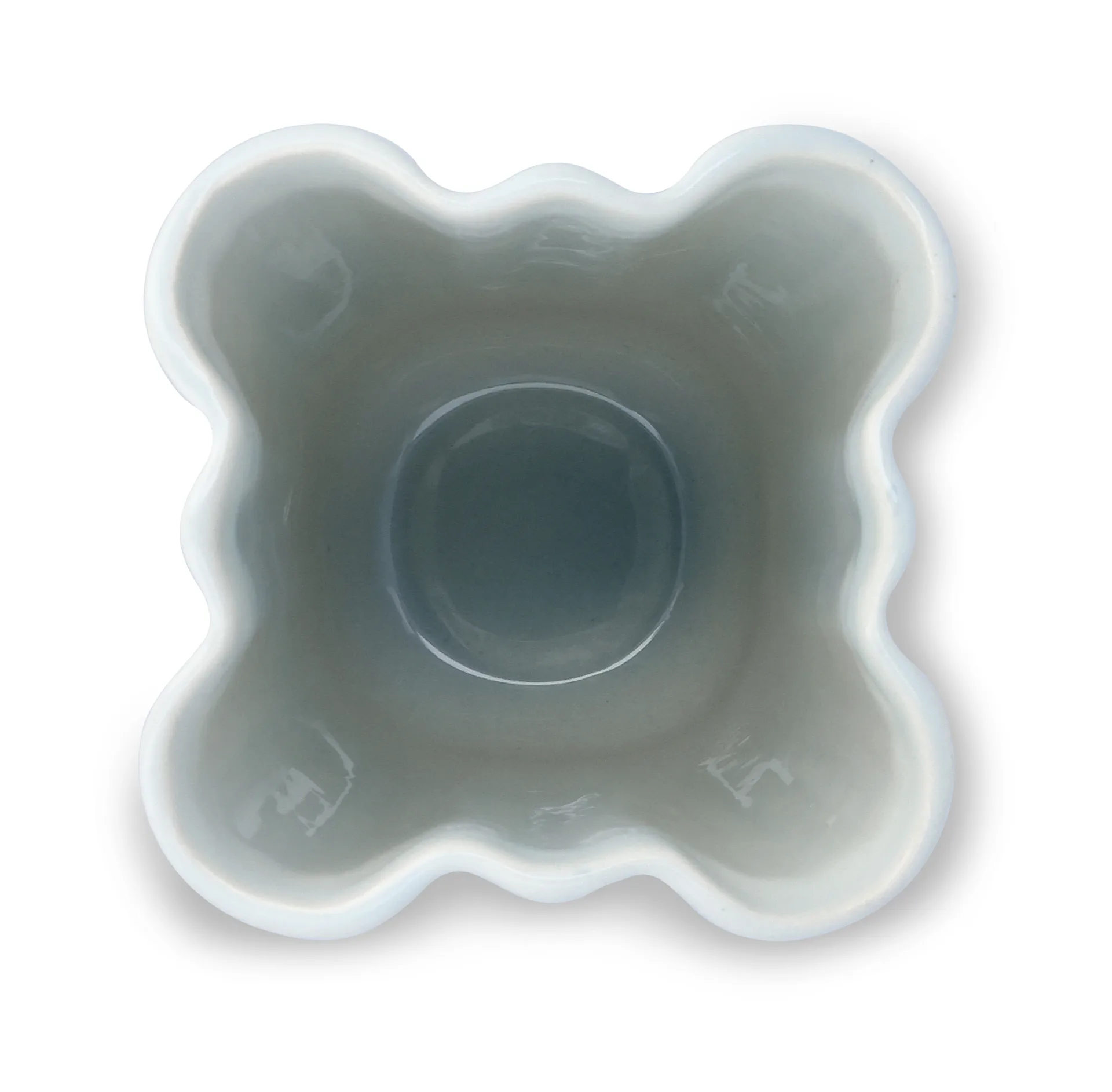 Wazon Hammershøi Unfold, Niebieski, 16,5 cm Kähler