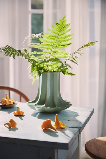 Wazon Kantarell - Zielony, 20,5 cm - Kähler