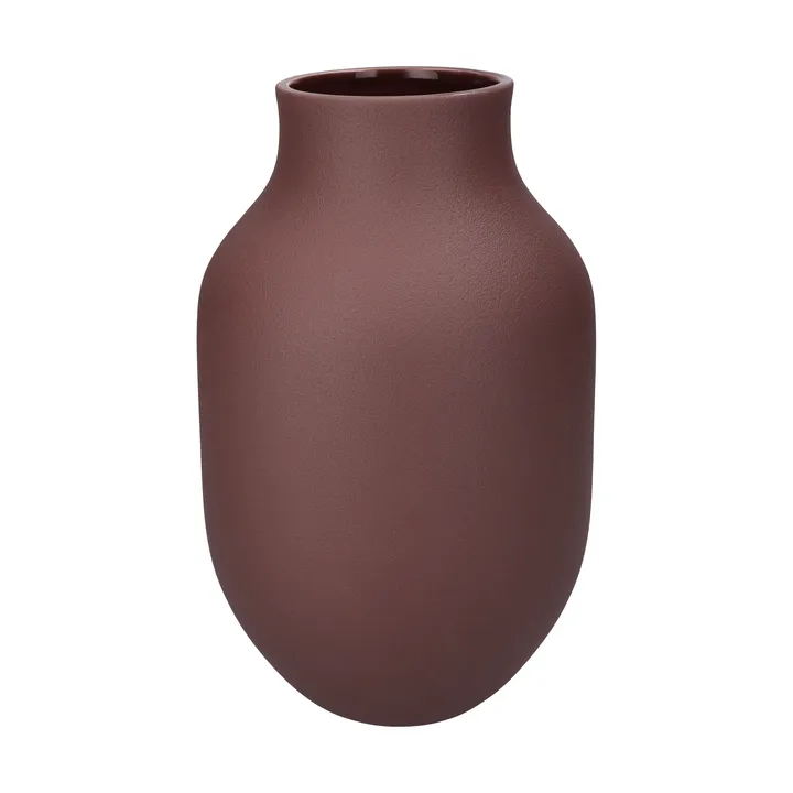 Wazon Studio Omaggio - Bordowy, 31 cm - Kähler