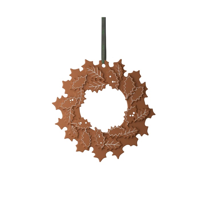 Wianek świąteczny Gingerbread Ø18.5 cm, Brązowy Kähler