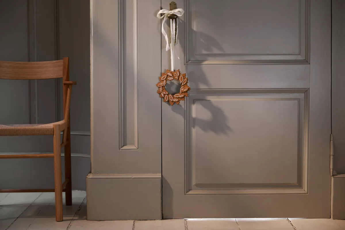 Wianek świąteczny Gingerbread Ø18.5 cm, Brązowy Kähler