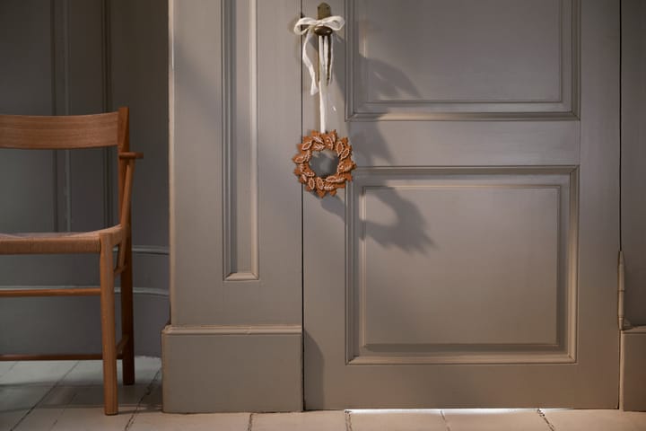 Wianek świąteczny Gingerbread Ø18.5 cm, Brązowy Kähler