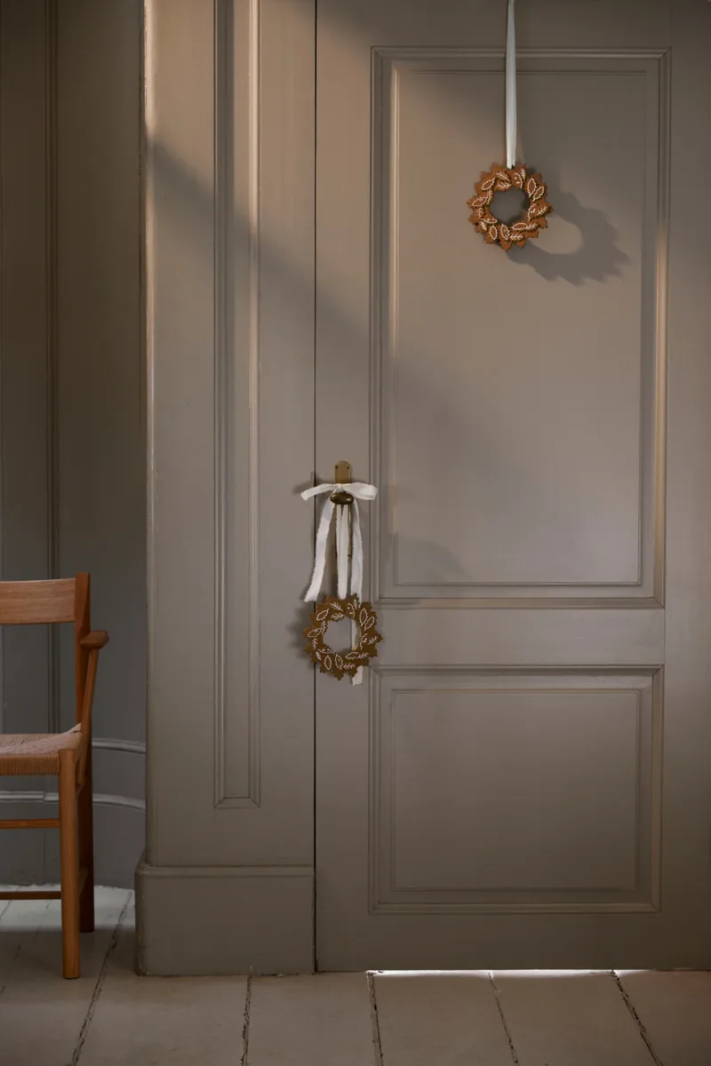 Wianek świąteczny Gingerbread Ø18.5 cm, Brązowy Kähler