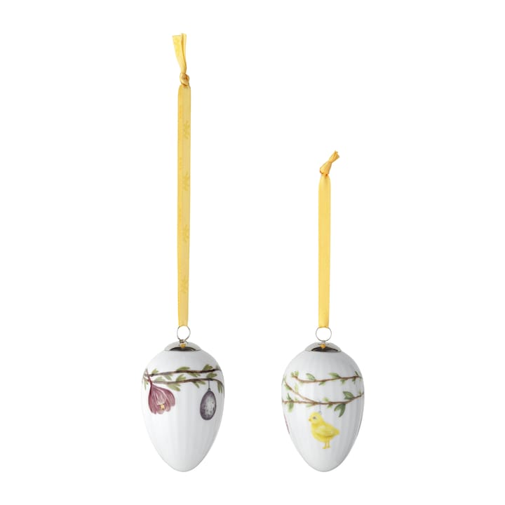 Zawieszka wielkanocna Hammershøi Easter 2-pak - Wysokość: 8 cm - Kähler