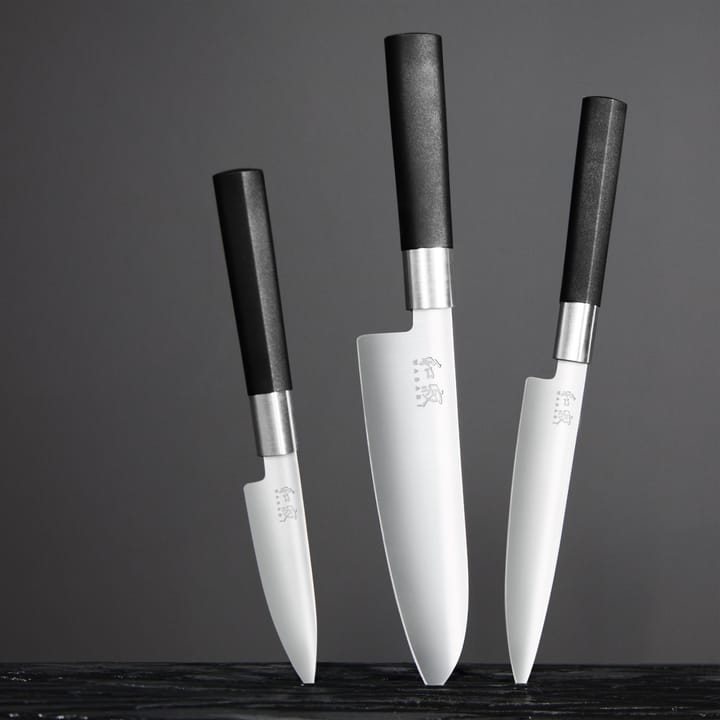 Kai Wasabi Black nóż santoku - 16,5 cm - KAI