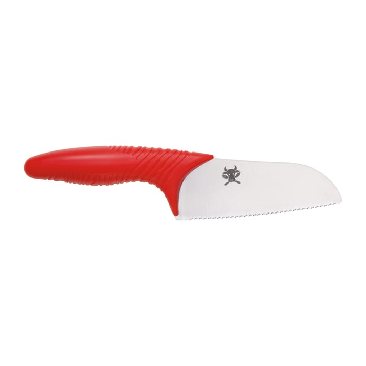 Nóż kuchenny dla dzieci Kai - czerwony-chromowy - KAI