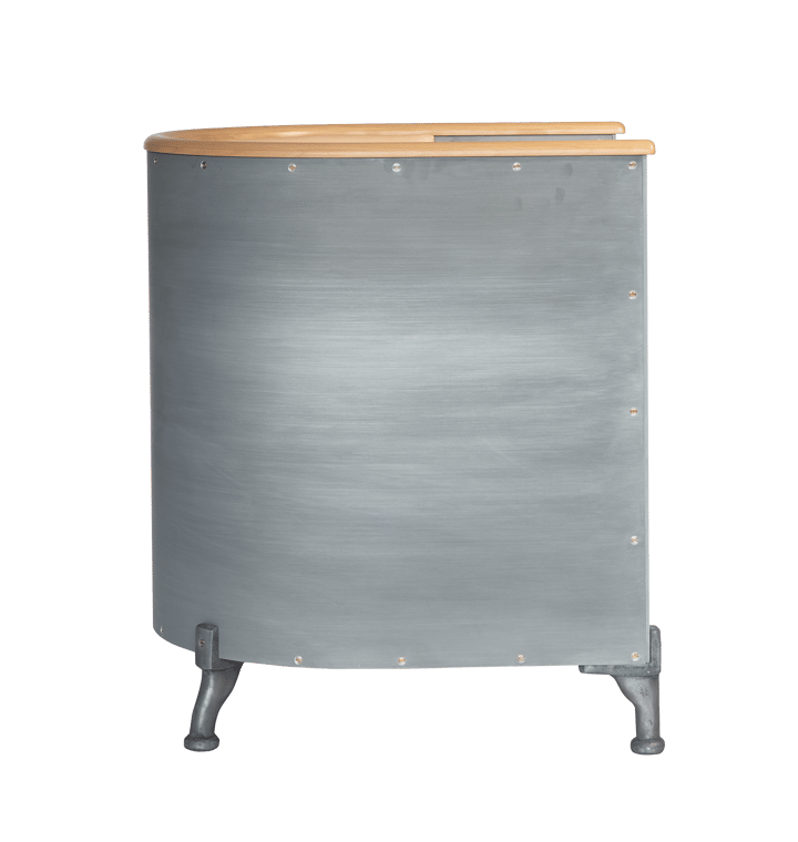 Fotel Aluminium Etch, Tärnsjö natural-etch aluminium-buk Källemo