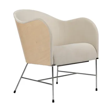 Fotel El Novillero - Skóra Nubuck 501-matowy chromowany stelaż - Källemo