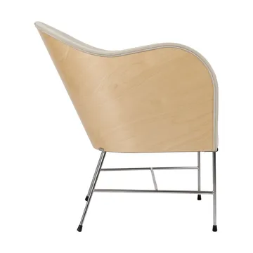 Fotel El Novillero - Skóra Nubuck 501-matowy chromowany stelaż - Källemo
