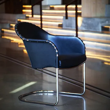 Fotel Ingo V.I.P - Czarny 9110 – chrom - Källemo