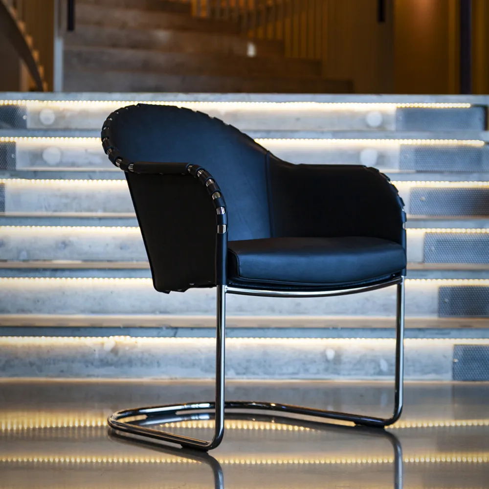 Fotel Ingo V.I.P, Czarny 9110 – chrom Källemo