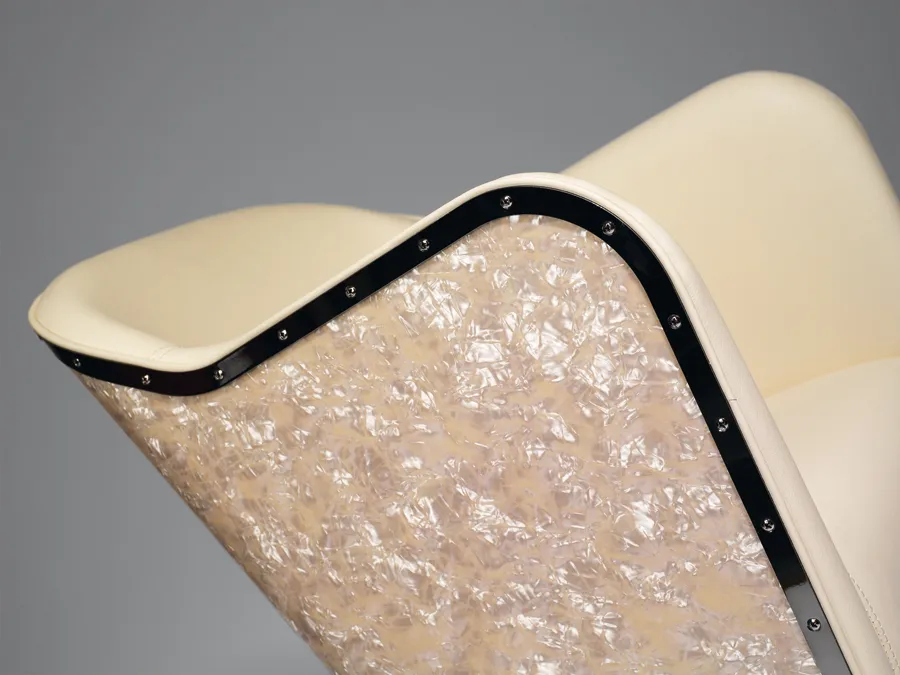 Fotel Star , Wild nature 8695 – podstawa rdzewiejący chrom Källemo