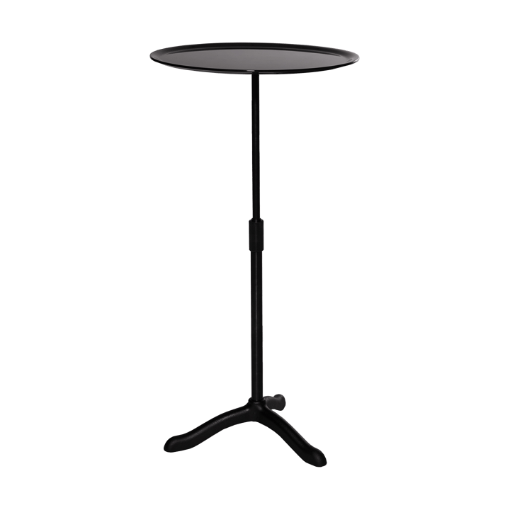 Stolik kawowy Cassis Ø37 cm - Black anodized aluminum-black - Källemo