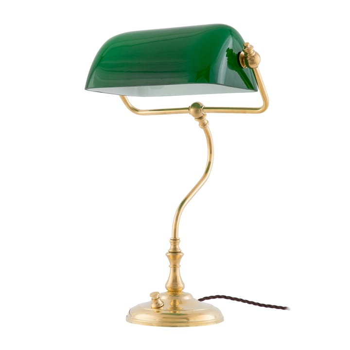 Lampa bankierska lampa stołowa - Biustonosz-zielony - Karlskrona Lampfabrik