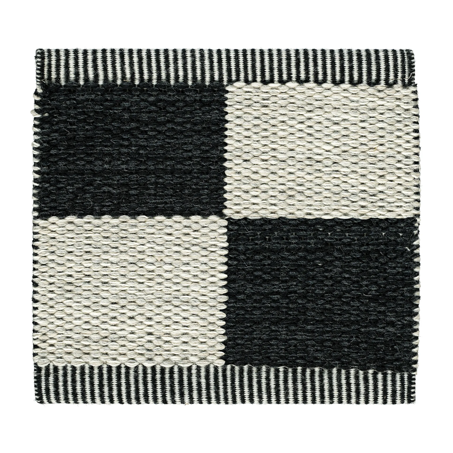 Dywan Checkerboard Icon 165x240 cm, Midnight black Kasthall