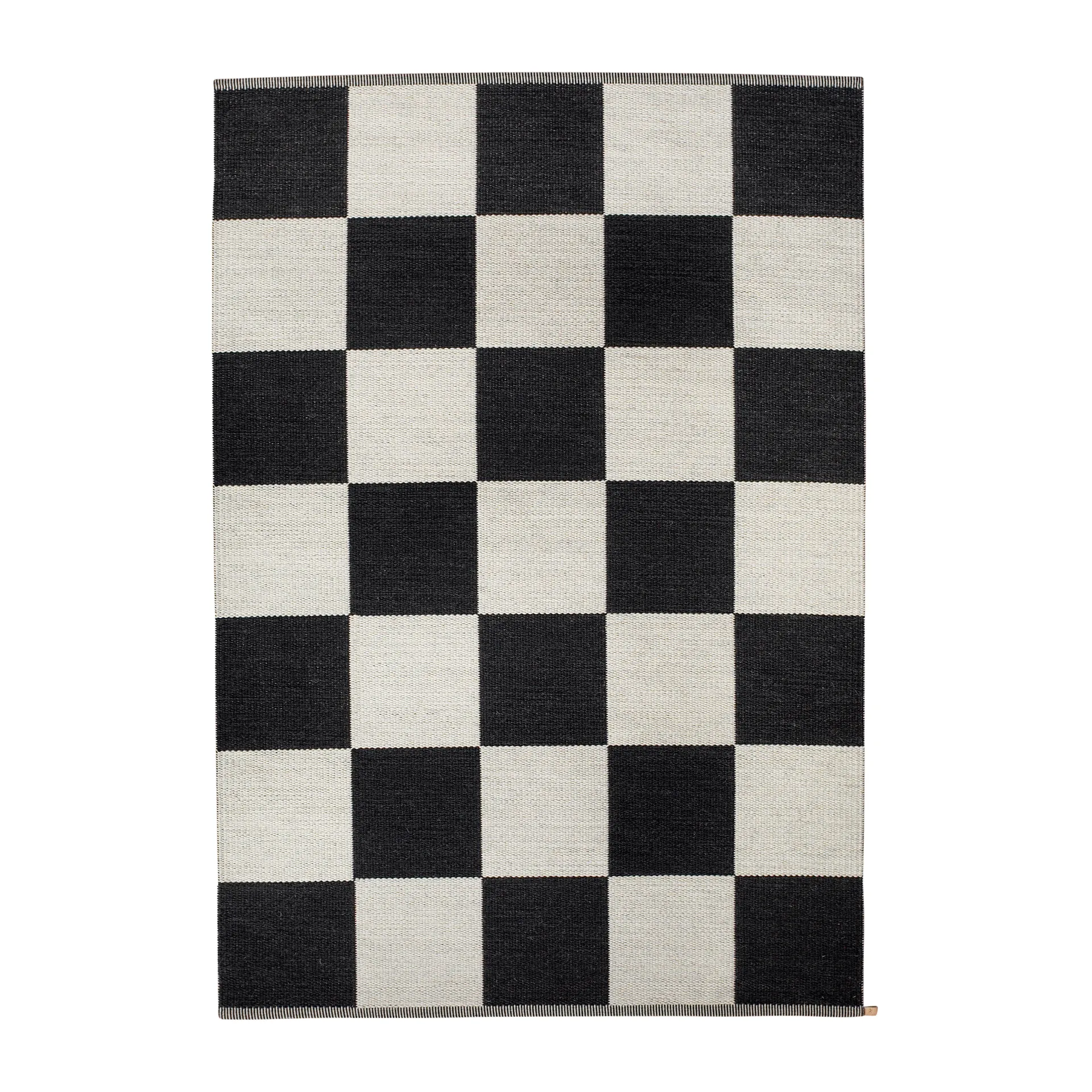 Dywan Checkerboard Icon 200x300 cm, Midnight black Kasthall
