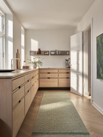 Dywan Goose Eye Anniversary - Miętowo świeży, 85x240 cm - Kasthall