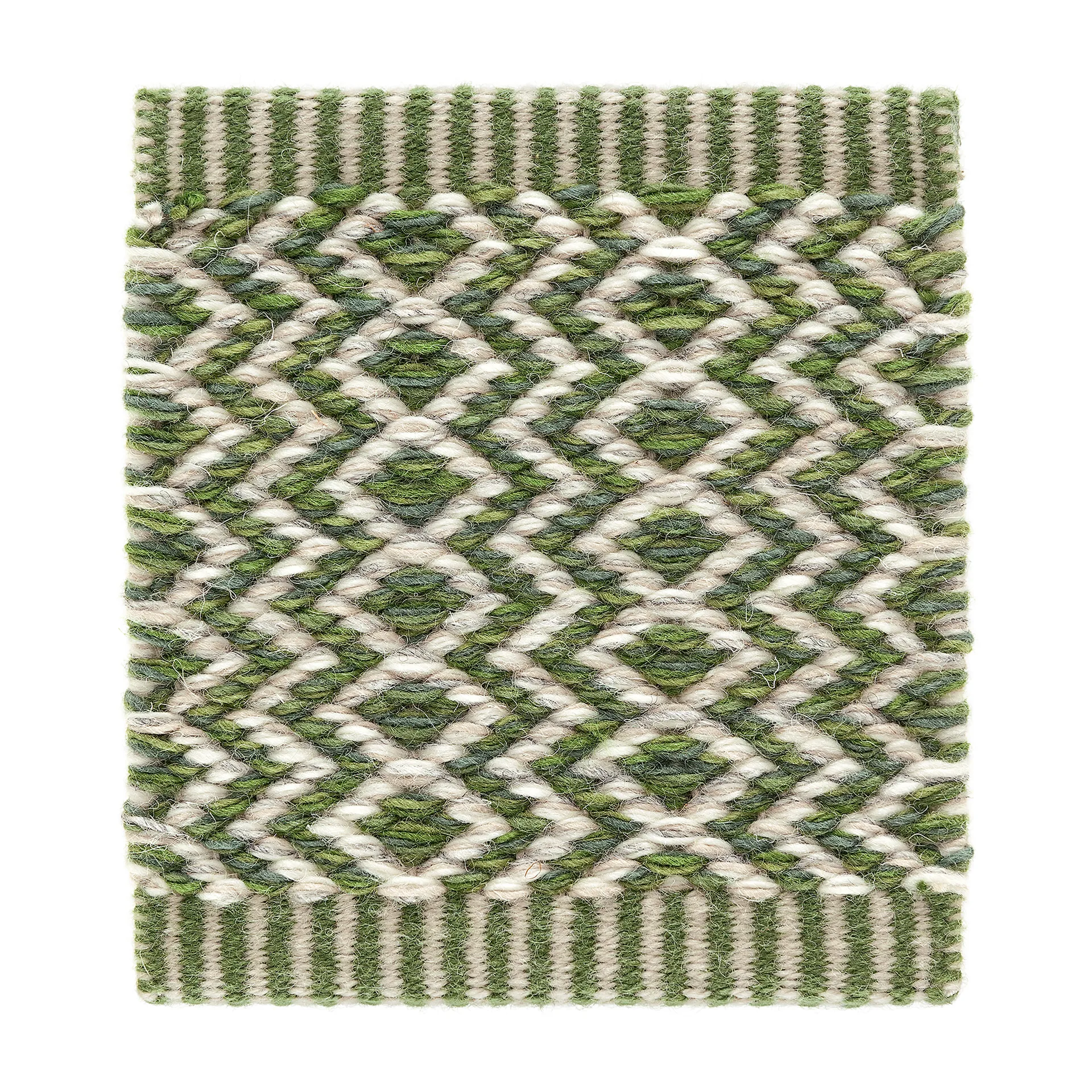 Dywan Ingrid Icon 85x240 cm, Green White Kasthall