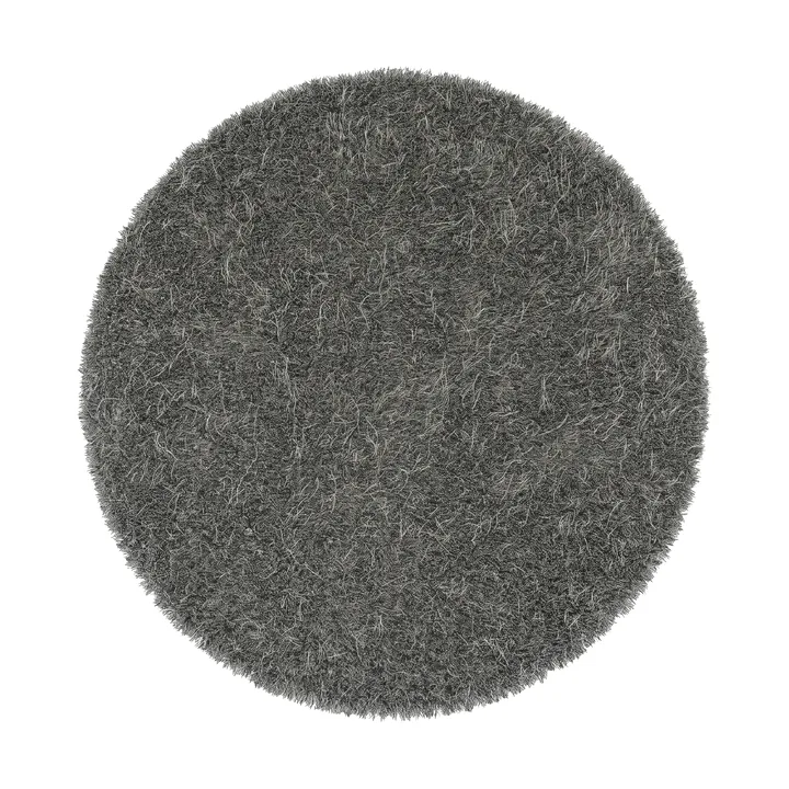 Dywan okrągły Moss Ø240 cm - Nickel grey - Kasthall