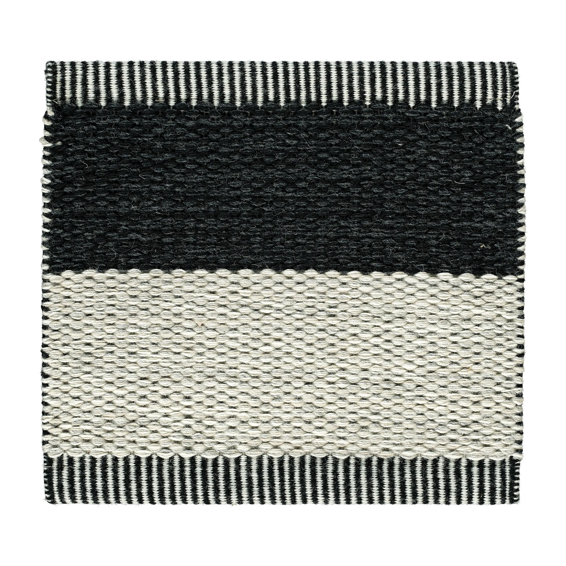 Dywan Wide Stripe Icon 85x240 cm, Midnight black Kasthall
