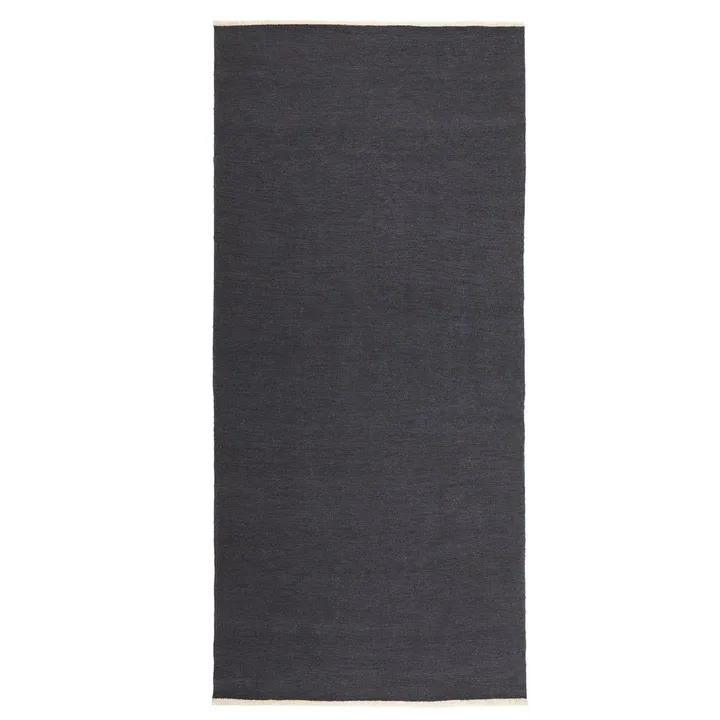 Allium dywan 80x250 cm - Nearly black - Kateha