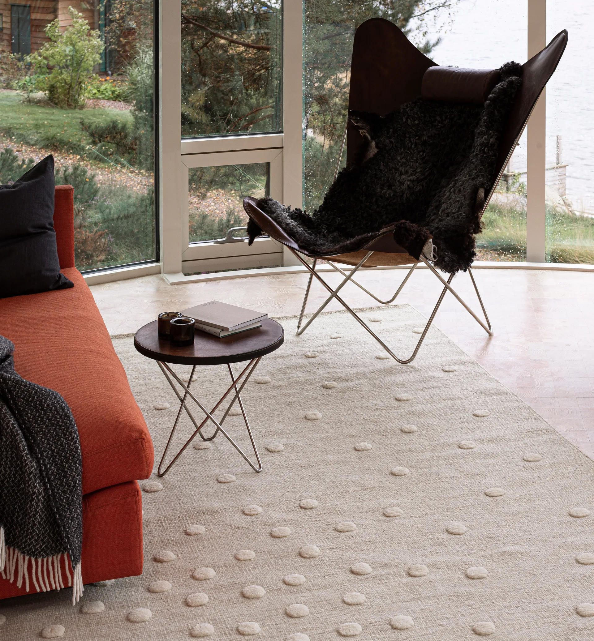 Bula dywan, Biały, 200x300 cm Kateha