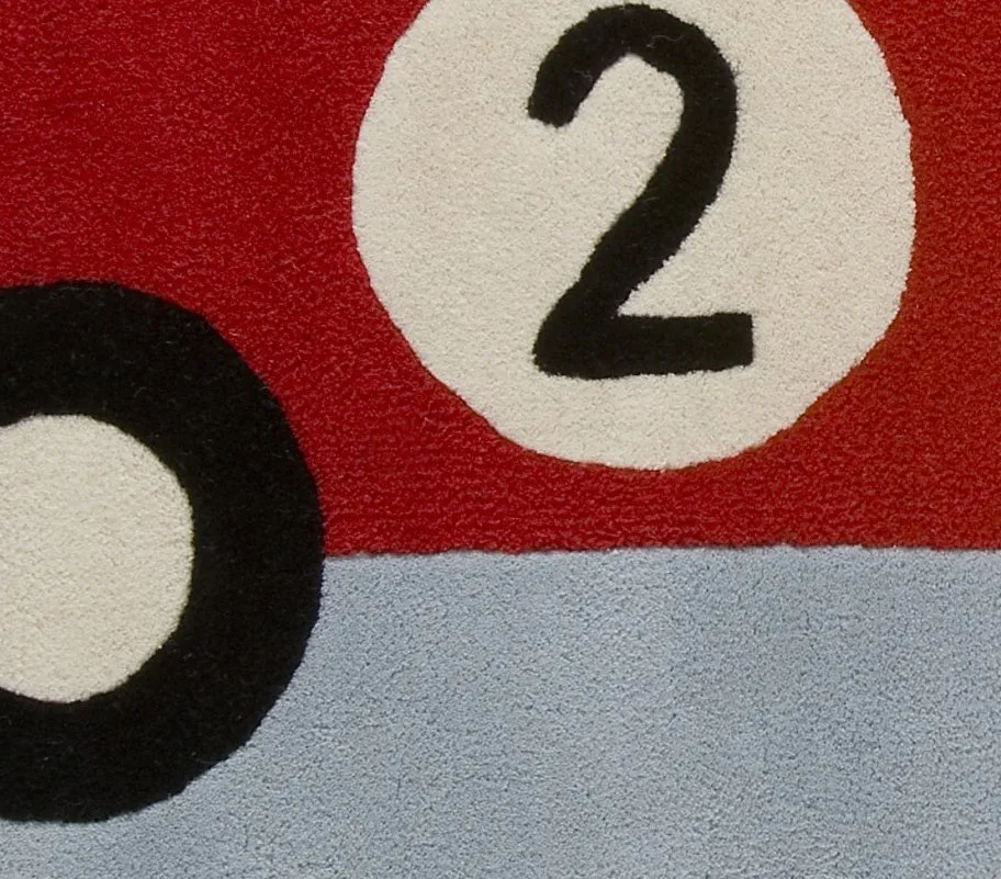 Dywan Rally, jasnoniebieski dywan Kateha