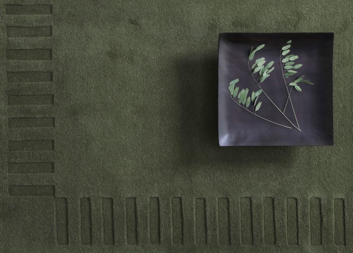 Dywan wełniany Lea Original, Green-18, 170x240 cm Kateha
