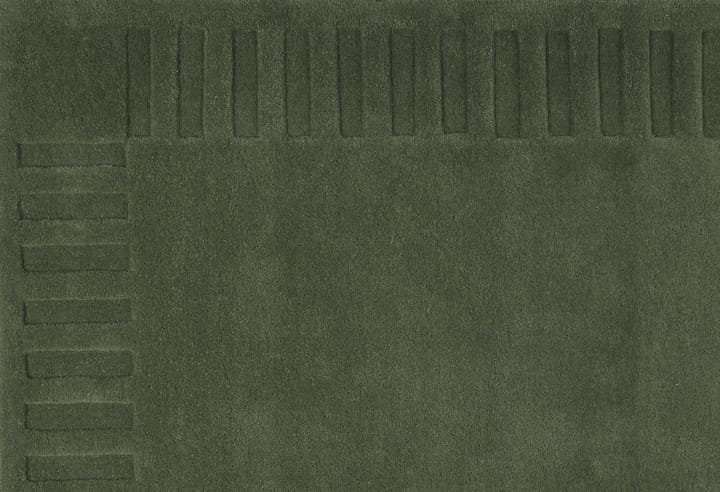 Dywan wełniany Lea Original, Green-18, 200x300 cm Kateha