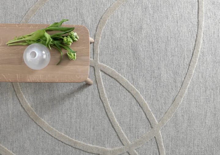 Dywan wełniany Verbena, White, 170x240 cm Kateha