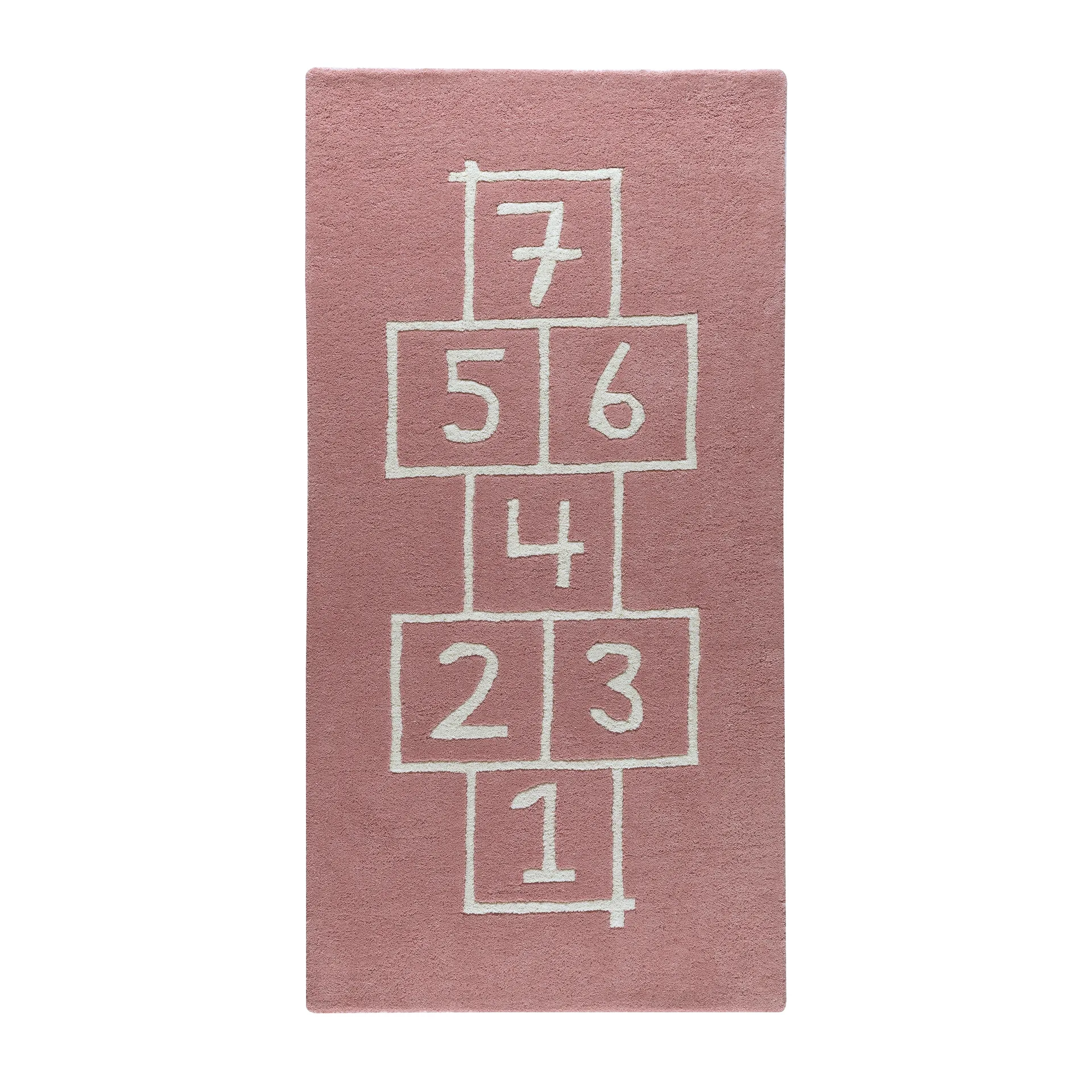 Dywanik dziecięcy Hopscotch, różowy Kateha