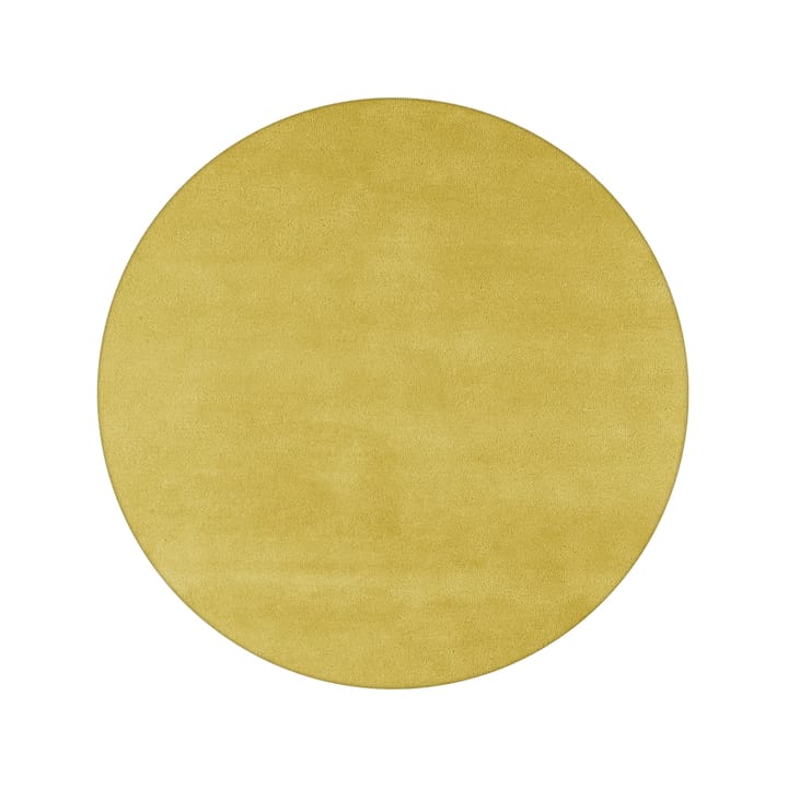 Sencillo dywan okrągły - yellow, 220 cm - Kateha