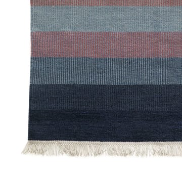 Tofta Wave dywan 80 x 250 cm - niebieski - Kateha