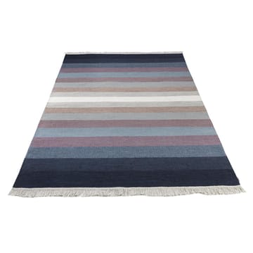 Tofta Wave dywan 80 x 250 cm - niebieski - Kateha