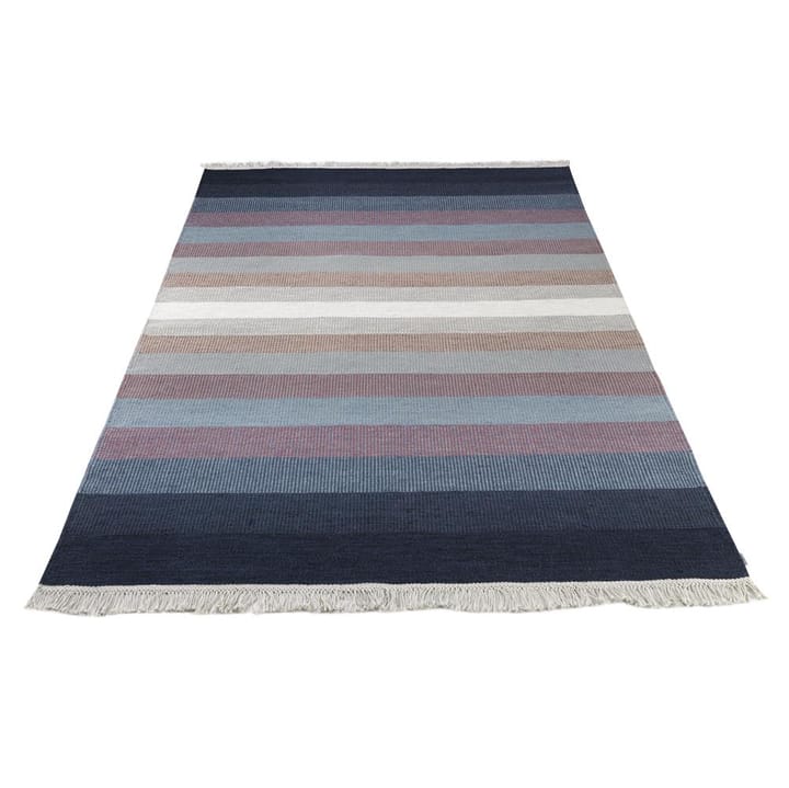 Tofta Wave dywan 80 x 250 cm, niebieski Kateha